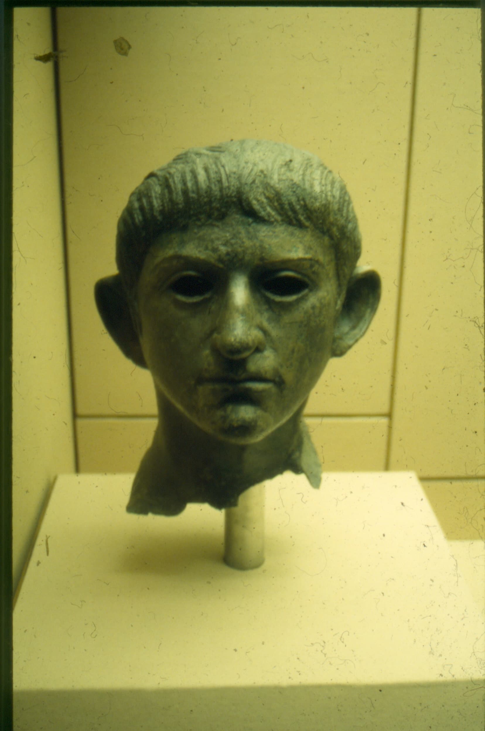Portrait antique en bronze de l’empereur Claude